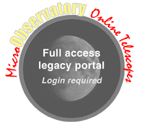 Legacy MicroObservatory logo/button