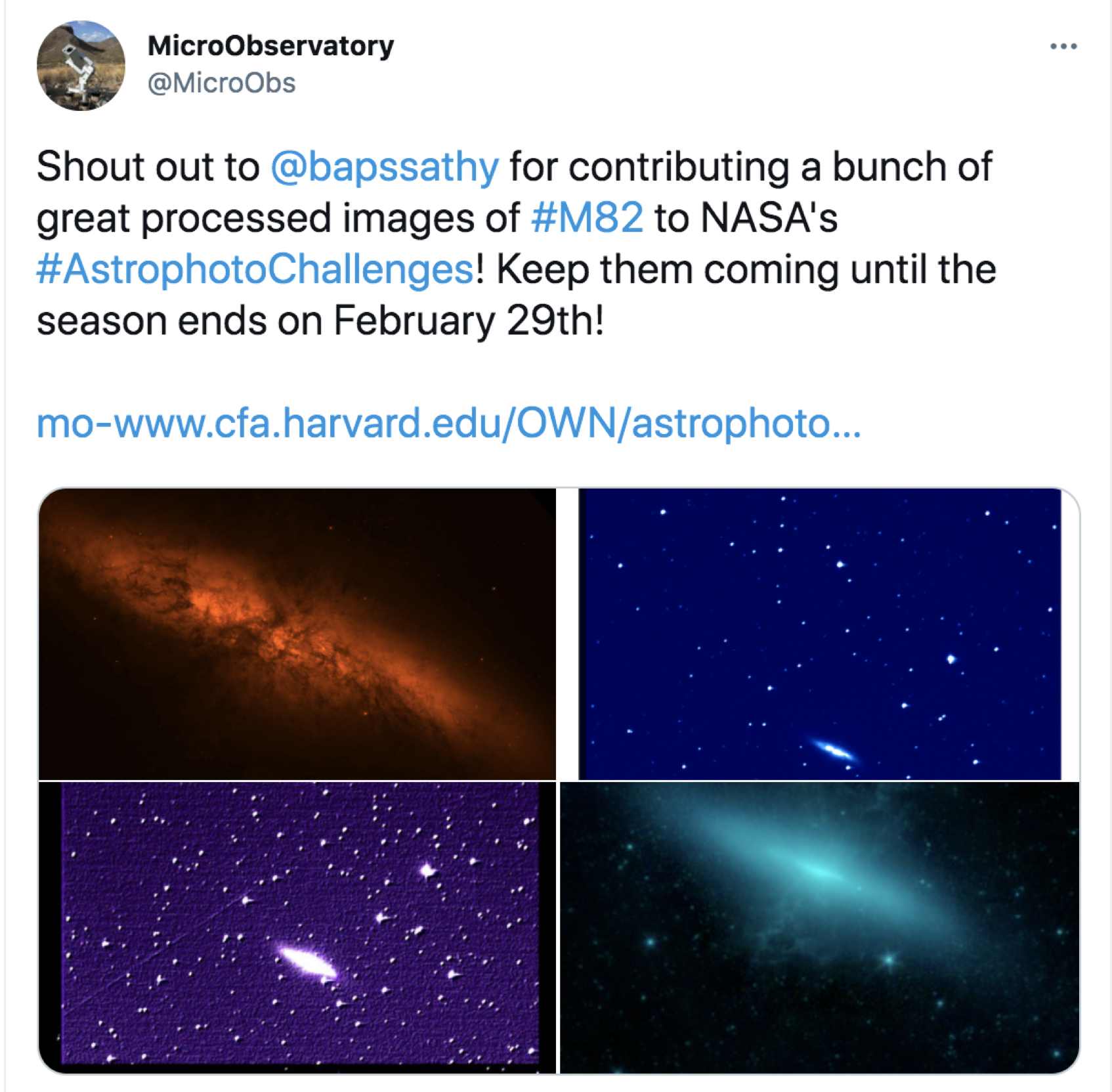 Submit your images to the MicroObservatory Challenge with this form